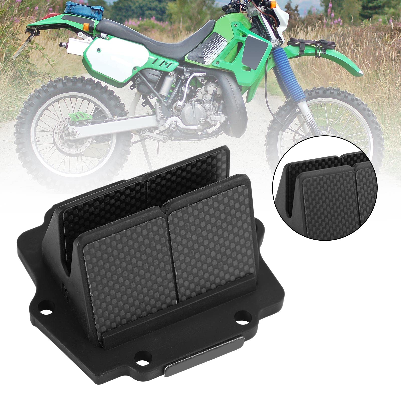 Amazon.com: Frezon Reed Valve System For KAWASAKI KDX200/220 ZX150